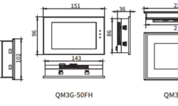 QM3G-FH Series HMI/PLC All-in-one